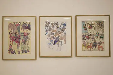 نمایشگاه آثار ذبیح‌اله محمدی درنگارخانه پاییز