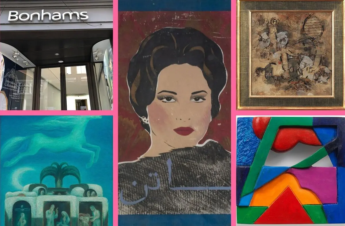 Bonhams Middle East 2023 and sold works