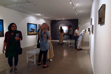 نمایشگاه نقاشی های سارای قاضی اسدالهی در گالری ویستا