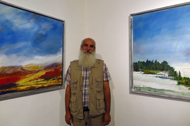 نمایشگاه نقاشی های سعید امدادیان در گالری هور