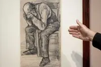 اصالت طراحی پیرمرد غمگین ونگوگ تایید شد/ عکس