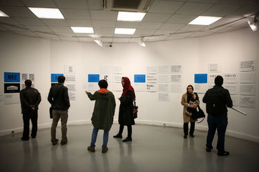 نمایشگاه آثار تایپ دیزاین و پوستر توماس مارشاند در گالری خانه هنرمندان