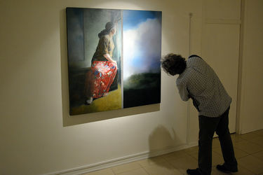 نمایشگاه گروهی نقاشی‌های هنرمندان متولدین دهه 40 در گالری ژاله