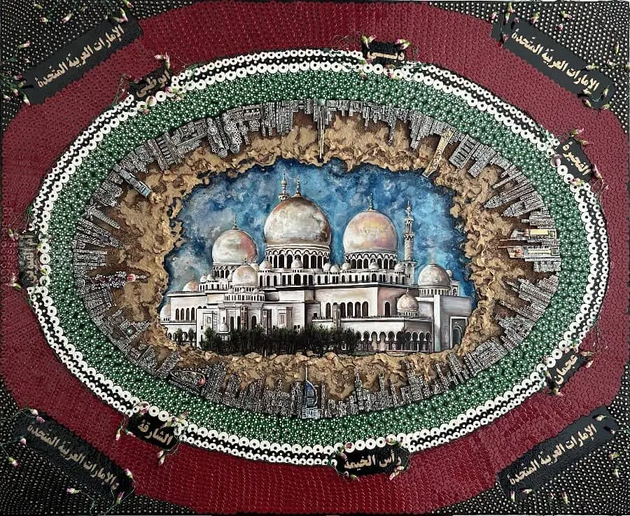 امارات و نقاشی بیتا وکیلی در کلکسیون رها گالری خاورمیانه 