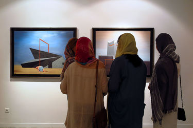 نمایشگاه نقاشی های سارای قاضی اسدالهی در گالری ویستا