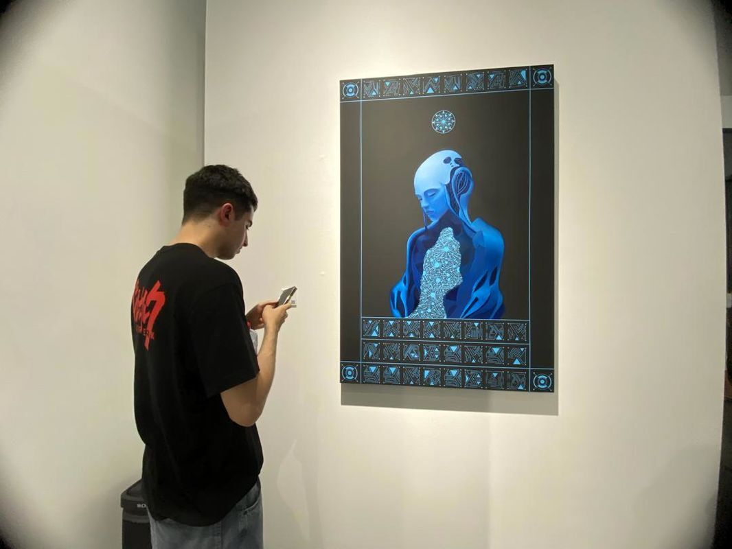 Kaikhan Salakhov’s exhibition 'The Cosmic Renaissance' at Firetti Contemporary