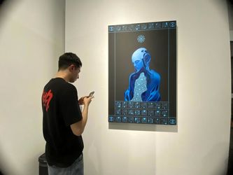 Kaikhan Salakhov’s exhibition 'The Cosmic Renaissance' at Firetti Contemporary