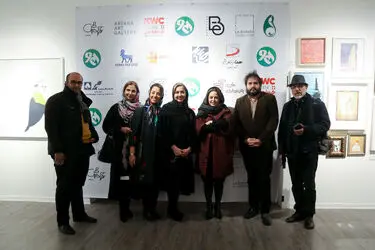 نمایشگاه آثار هنرمندان معاصر نوگرا در گالری آریانا