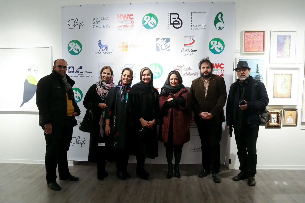 نمایشگاه آثار هنرمندان معاصر نوگرا در گالری آریانا
