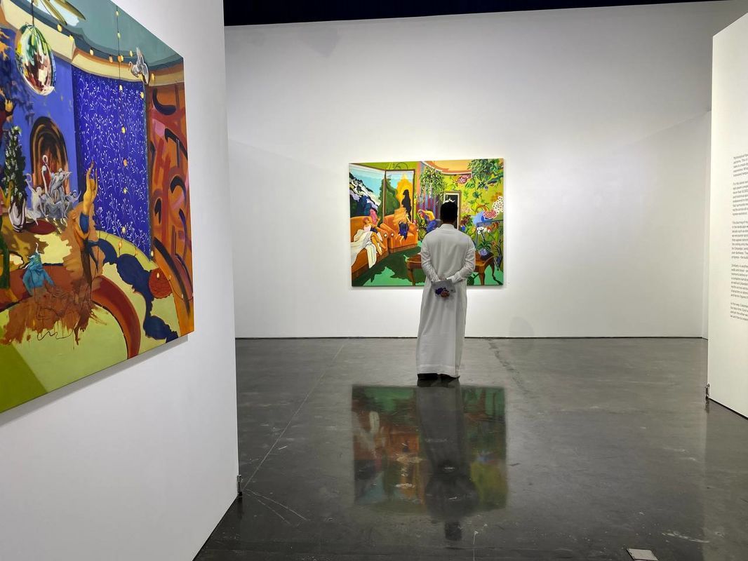 Whispers of Legends: Leila Eskandari at Zawyeh Gallery Dubai