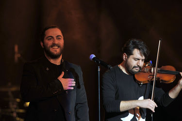 کنسرت مسیح و آرش در جشنواره موسیقی فجر - برج میلاد