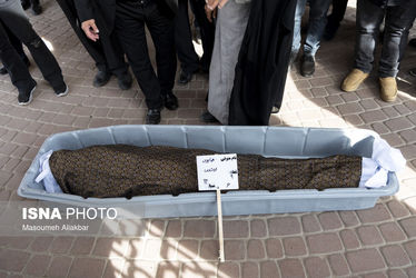 مراسم تشییع پیکر همایون ارشادی