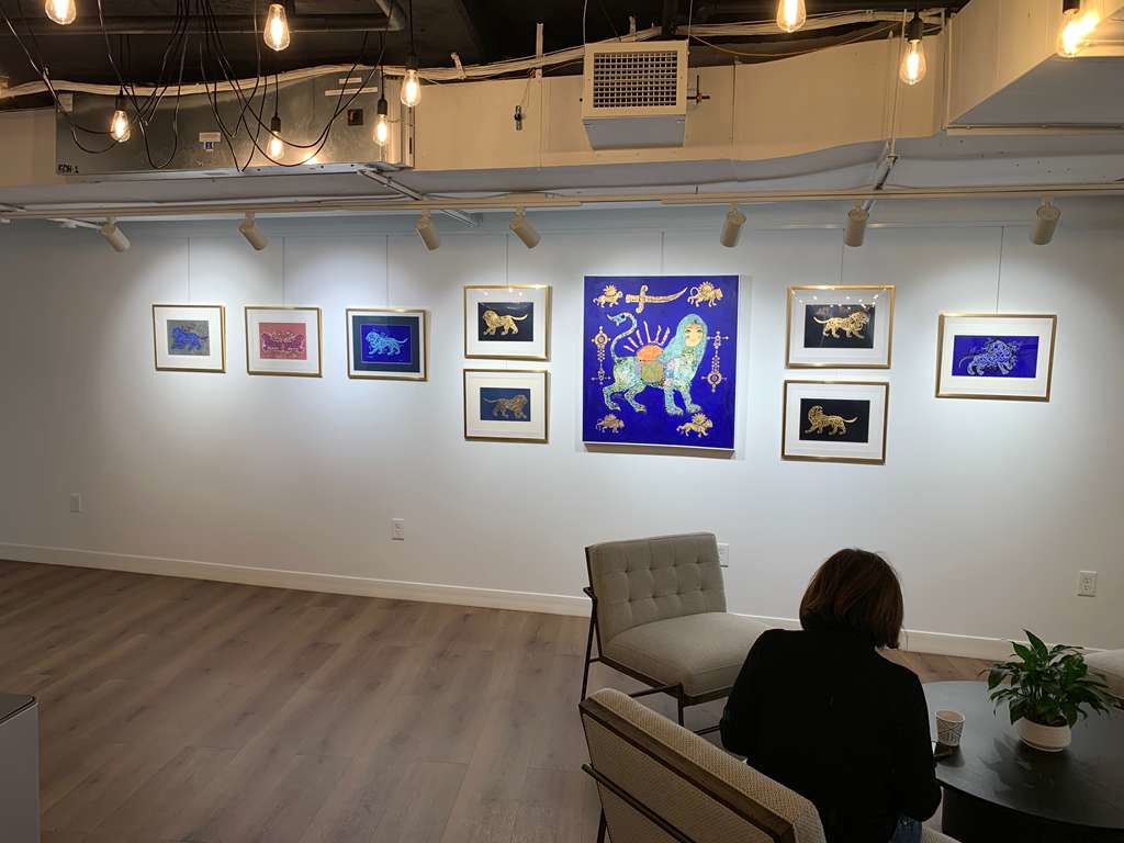 Mehrdad Fallah and His Second Exhibition in the United States / Eight Sales in Austria