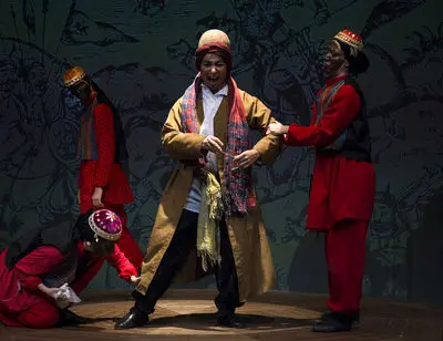 اجرای اثری از بهرام بیضایی در تالار قشقایی/ عکس‌ها