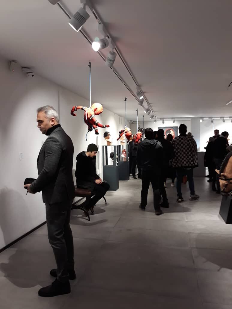 نمایشگاه آثار هادی نیکان در نگارخانه سهراب