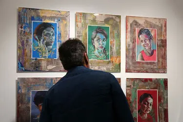 نمایشگاه نقاشی‌های میثم نژادرسولی در گالری ویستا پلاس