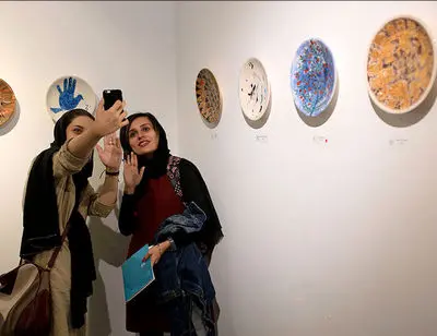 یک‌سال با نمایشگاه‌های «شیرین» به روایت تصاویر ایران‌آرت