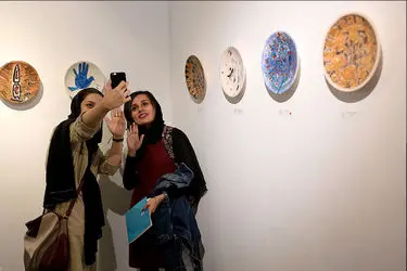 نمایشگاه های گالری شیرین در سال 95