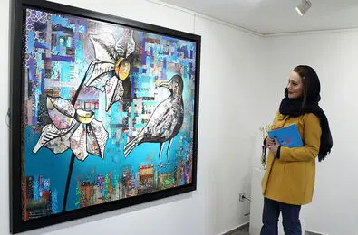 فرشتگان رویا و تهران در گالری مژده