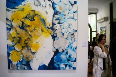 نمایشگاه آثار ناصر عزیزی در آرت سنتر باغ