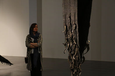 Iranshahr Gallery Displays Seyed Alikhani Statues