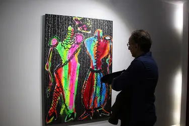 نمایشگاه نقاشی‌های نیلوفر جمشیدپور در گالری ثالث