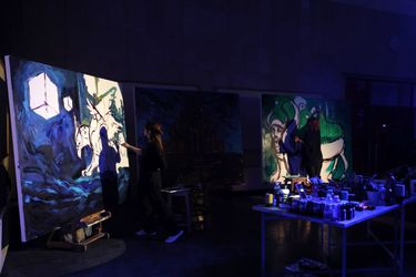 رنگ وستا در هفته دیزاین تهران در دانشکده هنرهای زیبا