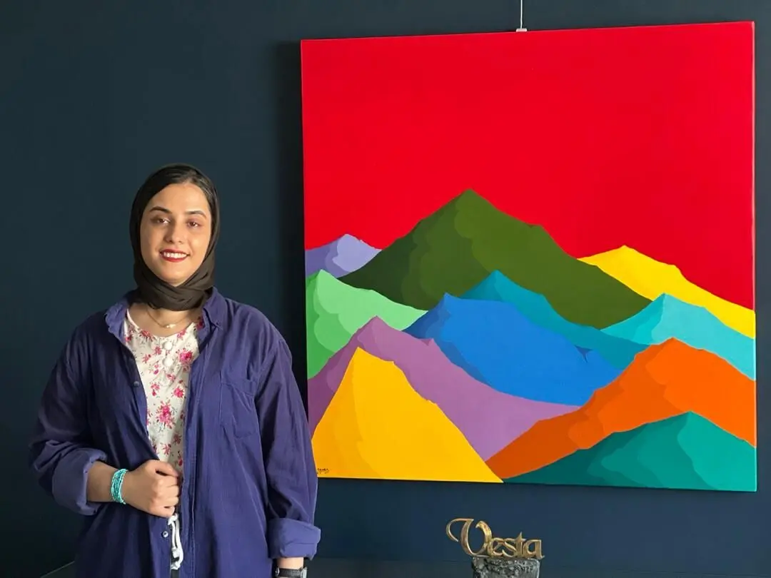 رضوان یارائی و کوههای خوش رنگ وستایی