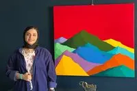 رضوان یارائی و کوههای خوش رنگ وستایی