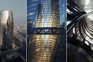 بزرگ‎ترین آتریوم چرخان جهان در پکن/عکسها