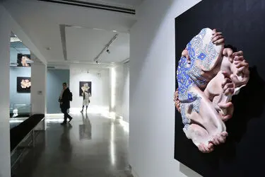 افتتاح نمایشگاه مجسمه رامین اعتمادی‌بزرگ در گالری ثالث