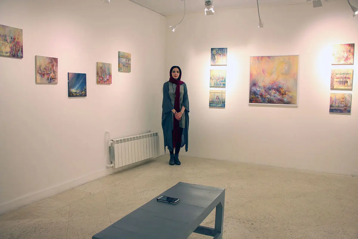 نمایشگاه نقاشی پریسا رحمانی در گالری نگر