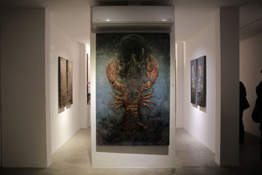 نمایشگاه نقاشی‌­ مهدی زیرکی با عنوان «افق ­‌های ایستاده» در گالری سایه