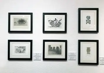 نمایشگاه آثار هفتمین سالانه تبادل چاپ دستی در گالری لاله