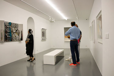 نمایشگاه نقش برجسته‌های هندسی محسن وزیری مقدم  در گالری اعتماد