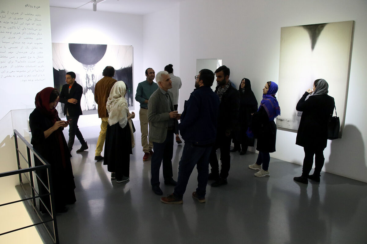 نمایشگاه نقاشی محسن حیدری در گالری اعتماد نگارستان