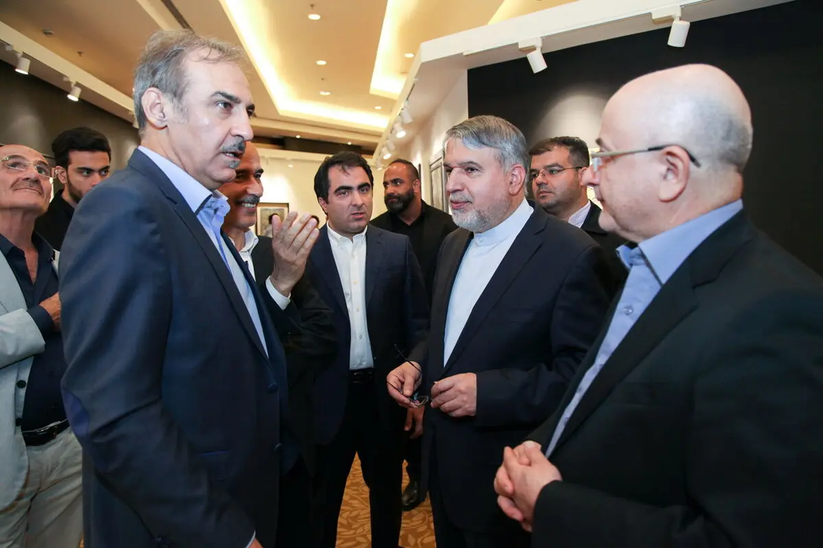 بازدید وزیر فرهنگ و ارشاد اسلامی از هفتمین حراج تهران