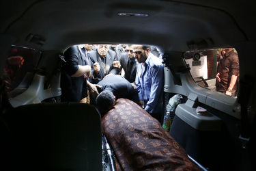 مراسم تشییع زنده‌یاد ناصر فرهودی در تالار وحدت