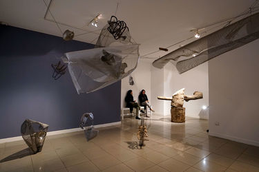 نمایشگاه پیکره‌های جنبشی آرش فاتح در گالری ویستا