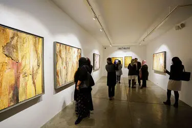 نمایشگاه نقاشی شیرین اتحادیه در گالری شیرین