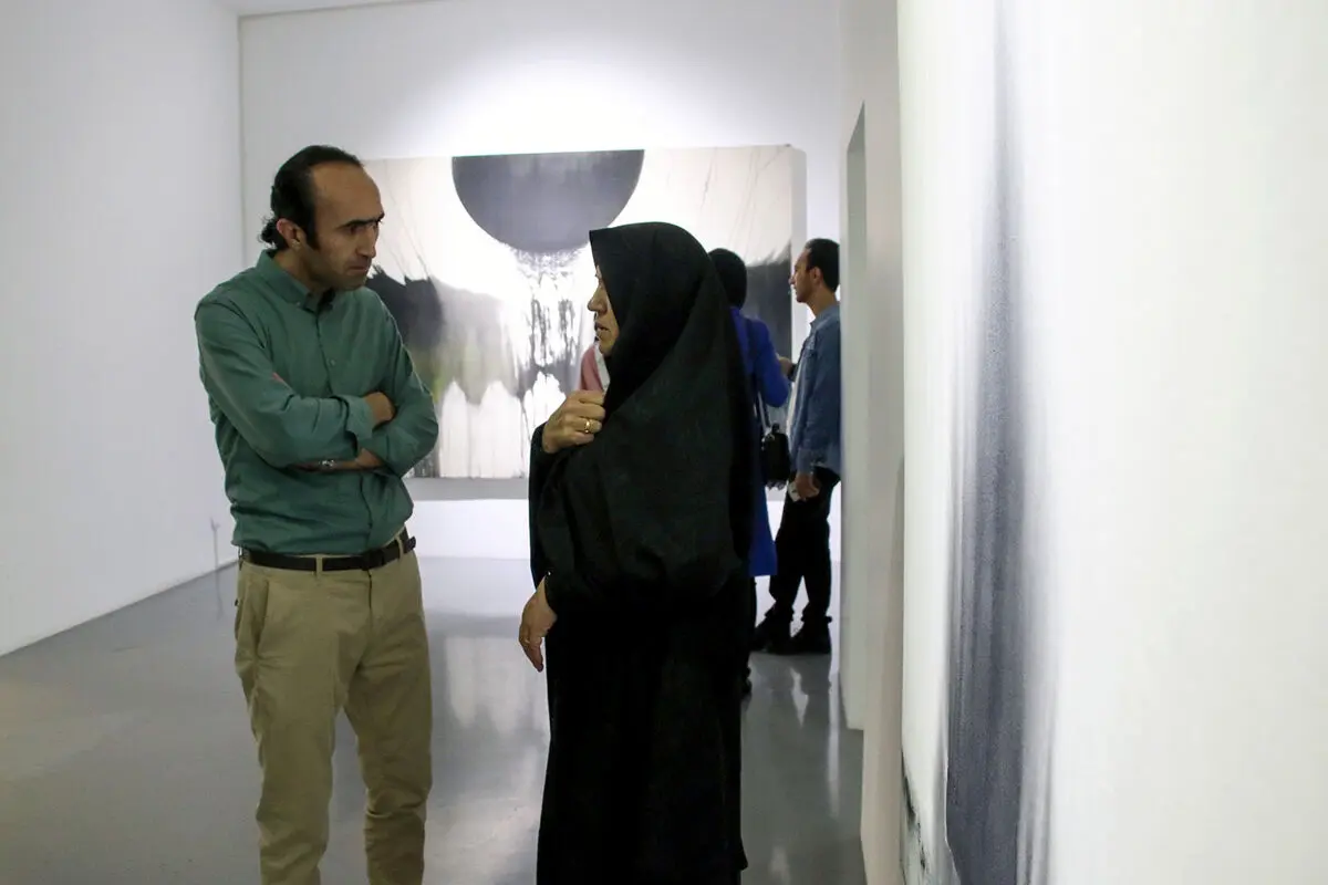 نمایشگاه نقاشی محسن حیدری در گالری اعتماد نگارستان
