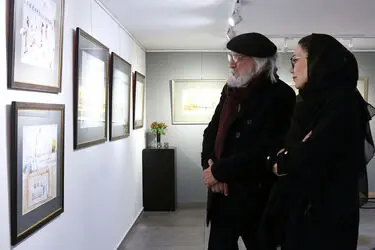  نمایشگاه مروری بر آثار بهمن رضایی در گالری مژده