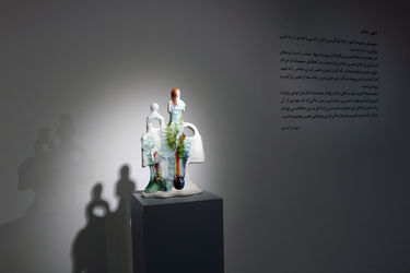 تبلور خاک فاطمه اسدی در گالری مژده