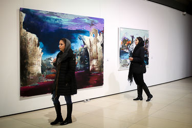 افتتاحیه نمایشگاه گروهی حجم و نقاشی با عوان "ذهن و احساس" در گالری پردیس ملت