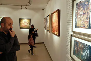 نمایشگاه نقاشی گلسا قاسمی در گالری آتبین