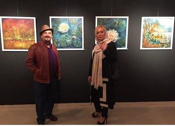 نمایشگاه سالهای نکوور، نقاشی های حجت شکیبا و مینا شکیبا در گالری شکوه