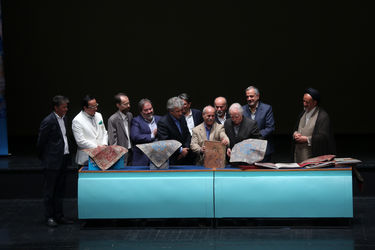 آیین نکوداشت به همراه رونمایی از آثار استاد محمود فرشچیان در تالار وحدت