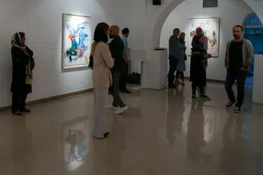 نمایشگاه نقاشی سحر حاج‌علی در گالری آتبین