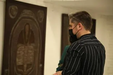 محمد محمدزاده در گالری ماهر