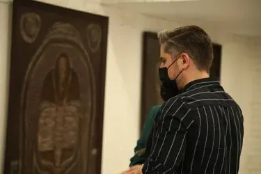 محمد محمدزاده در گالری ماهر